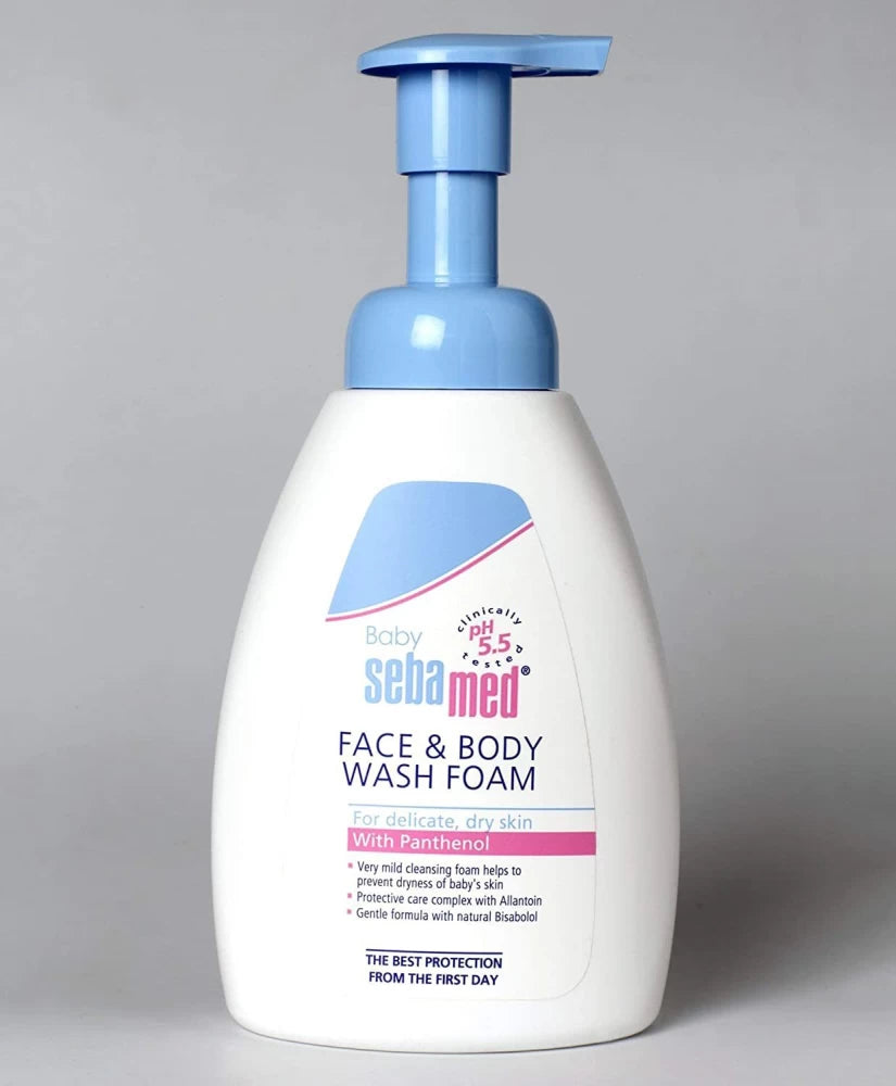 Sebamed Baby Face & Body Wash Foam