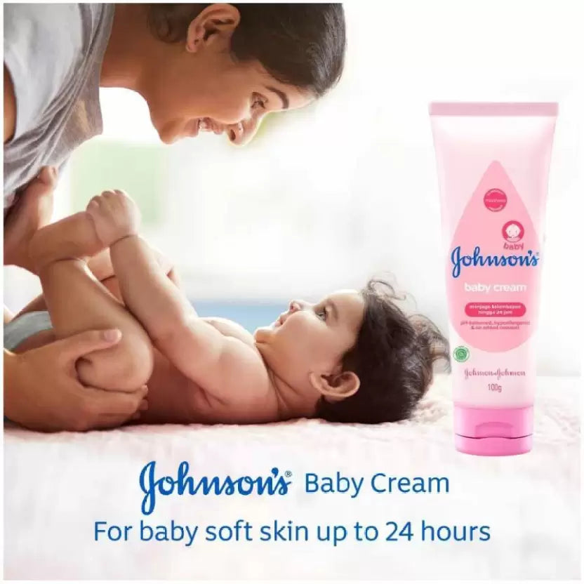 Johnson's Baby Cream 100G Pink Tube
