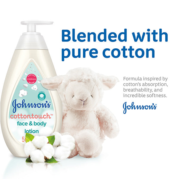 Johnson's Baby CottonTouch Newborn Face & Body Lotion
