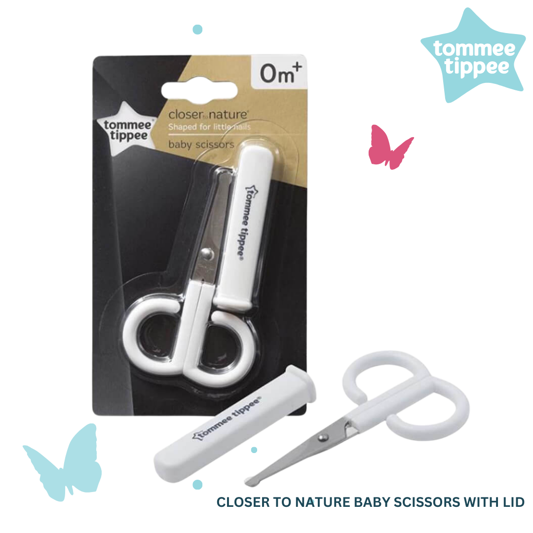 TOMMEE TIPPEE Closer To Nature Essentials Baby Scissors For Little Nails