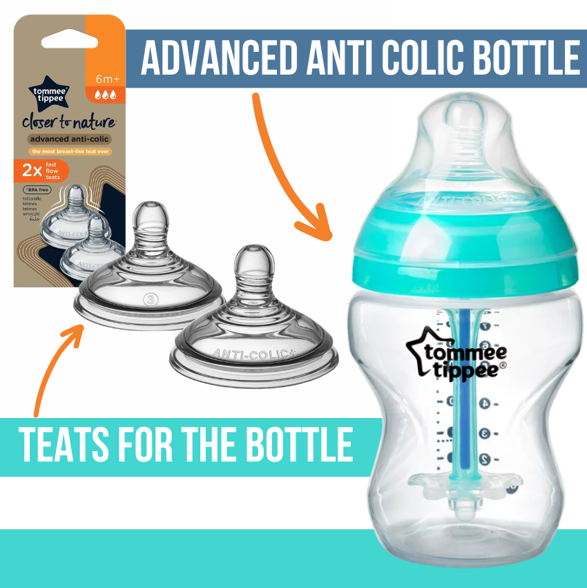 TOMMEE TIPPEE Advanced Anti-Colic Bottles & Teats