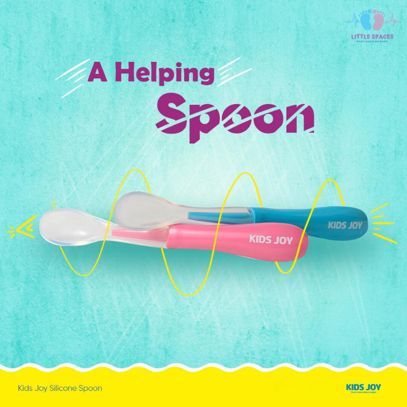 Kids Joy Silicone Spoon For 0M+