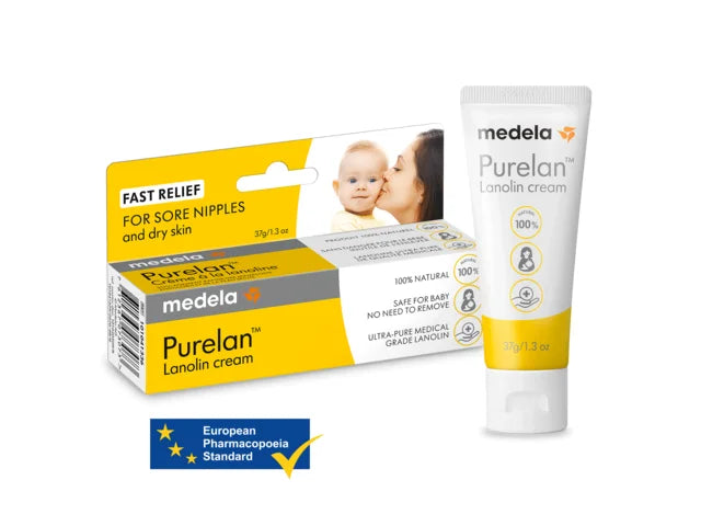 Medela Purelan Lanolin Cream - Natural Nipple Cream