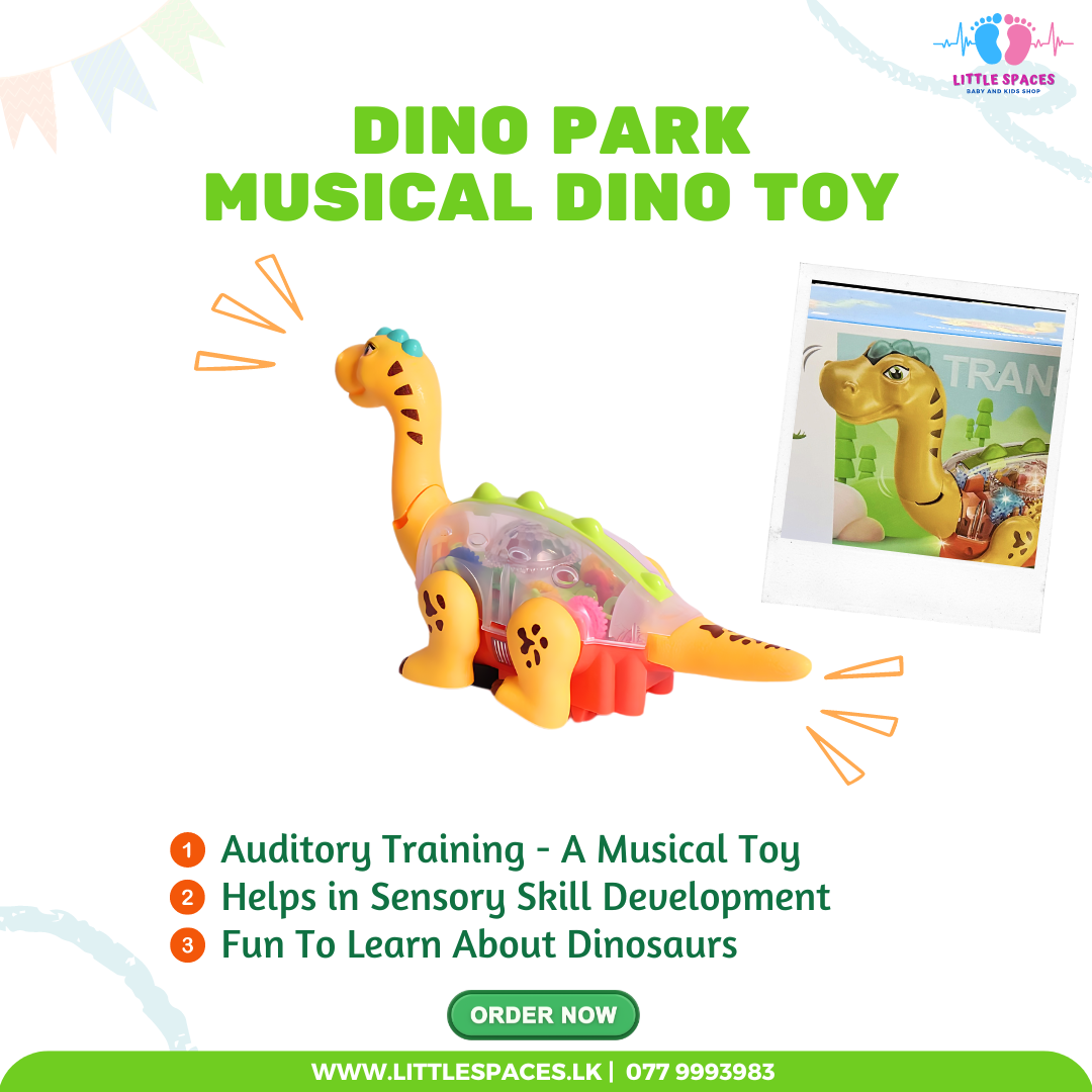 Dino Park Musical Dino Toy For Auditory Training