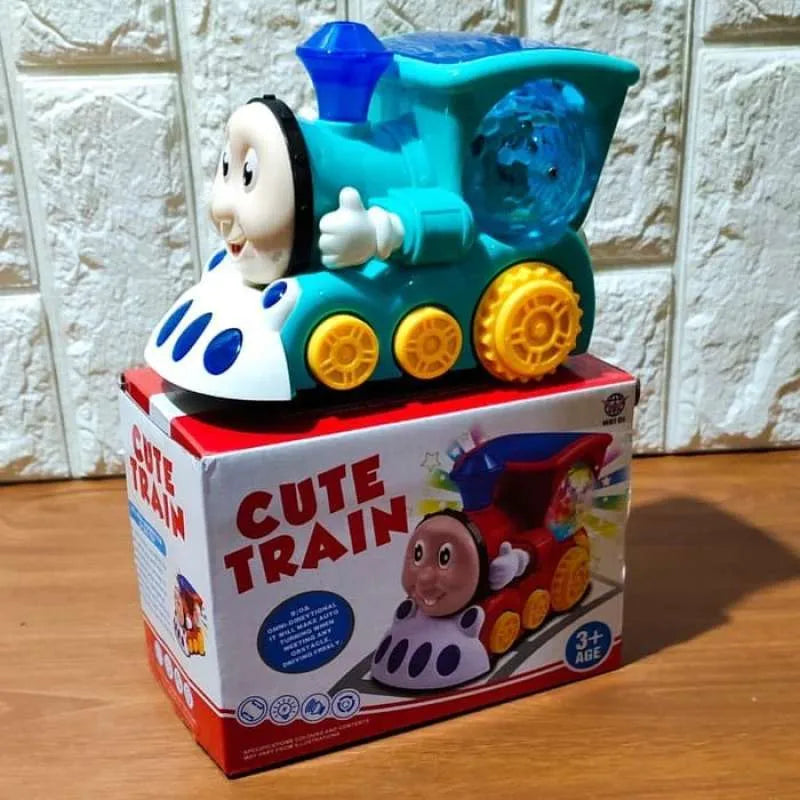 Cute Train Toy With Music & Lights