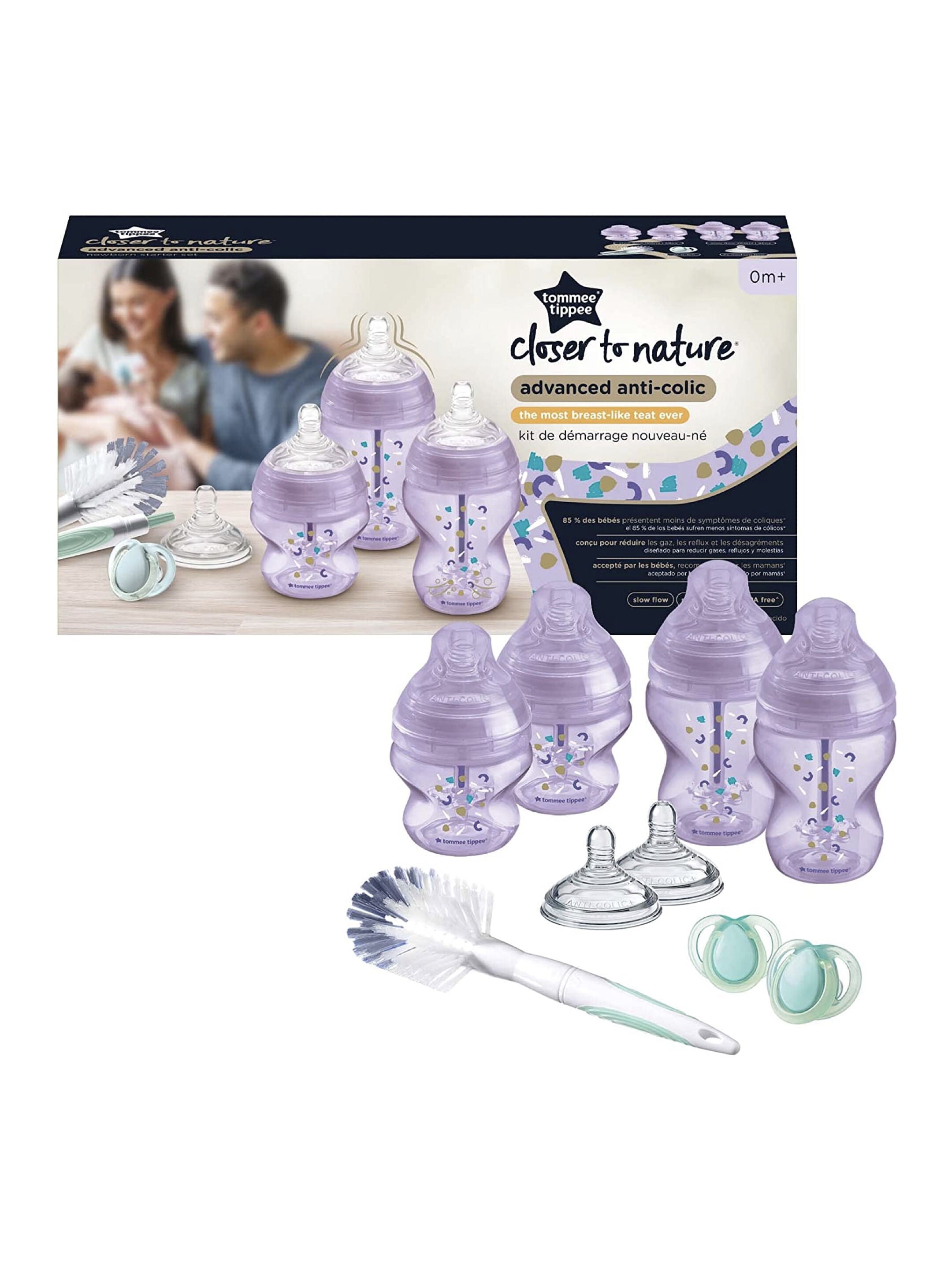 TOMMEE TIPPEE Closer To Nature Advanced Anti-Colic Newborn Starter Set