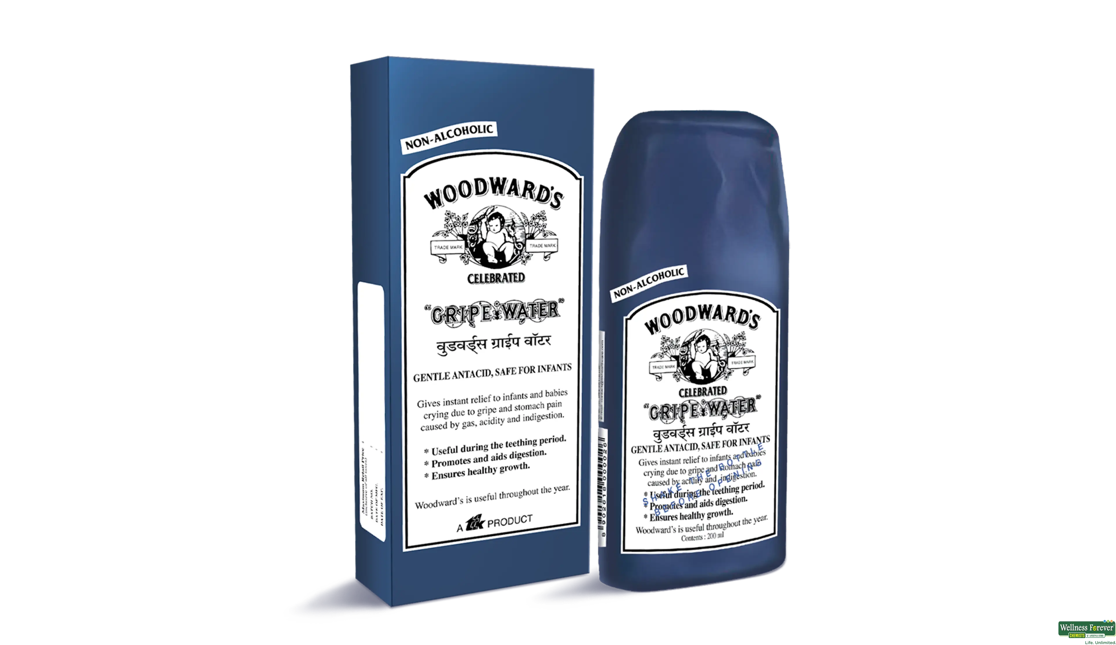 Woodwards Gripe Water - Gentle Antacid, Safe For Infants