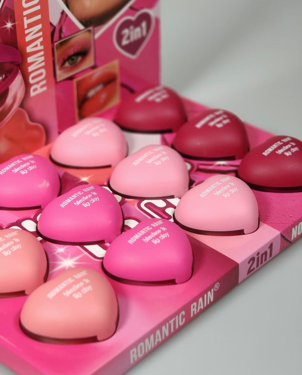 Romantic Rain Blusher & Lip Clay 2in1