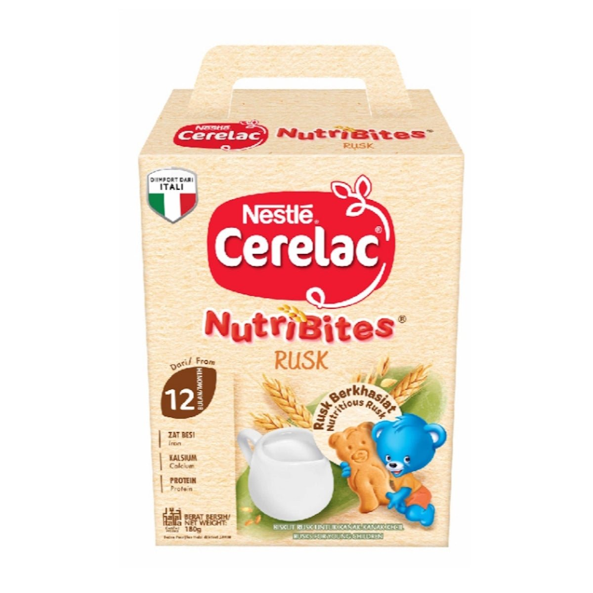 Nestle Cerelac NutriBites Rusk For 12+ Months From Italy