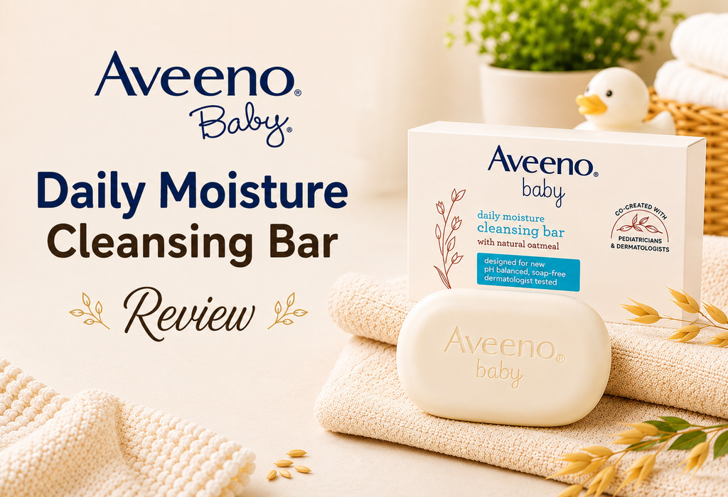 Aveeno Baby Daily Moisture Cleansing Bar - With natural Oatmeal, Glycerin and Shea Butte