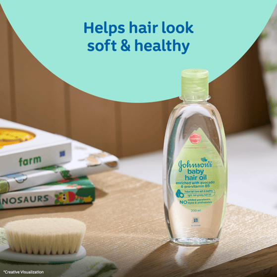 Johnson's Baby Hair Oil With Avocado