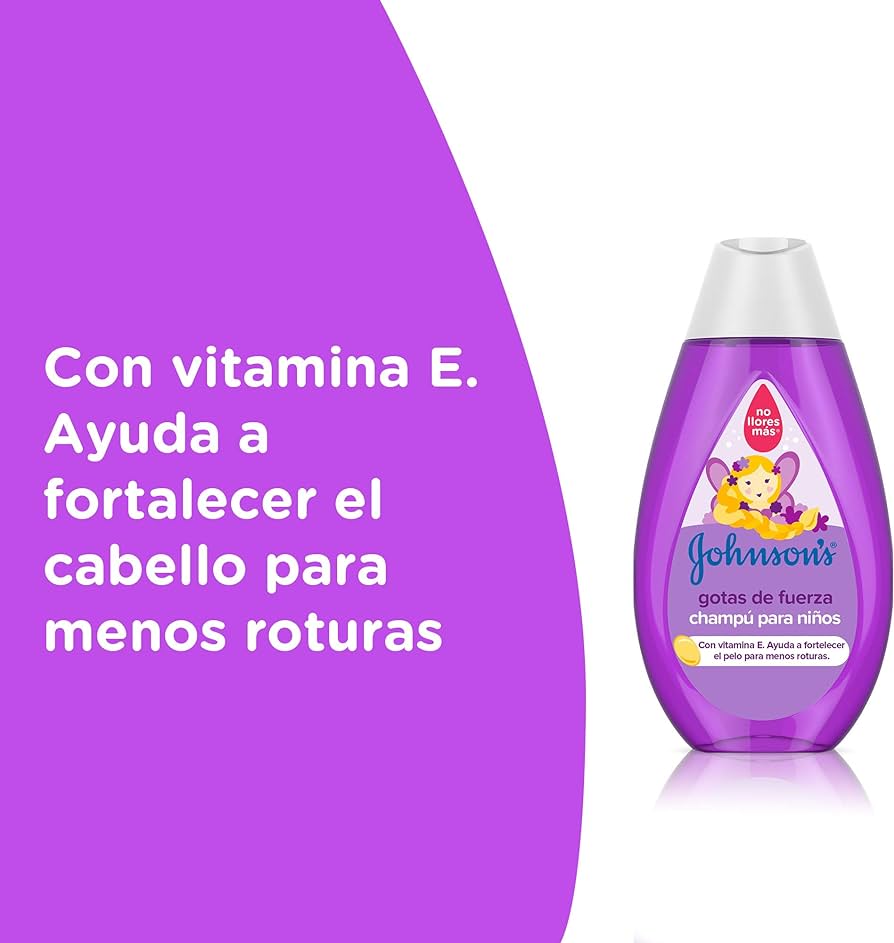 Johnson's Baby Gotas De Fuerza Shiny Drops Shampoo