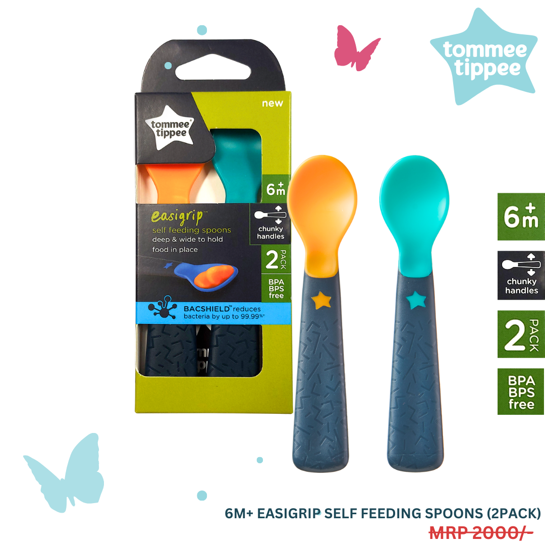 TOMMEE TIPPEE EasiGrip Soft Feeding Spoon
