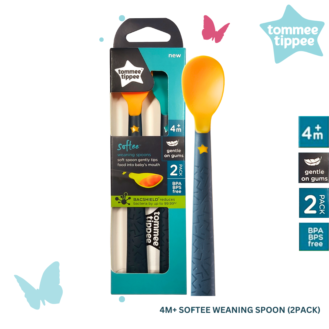 TOMMEE TIPPEE Softee Weaning Spoon 4M+