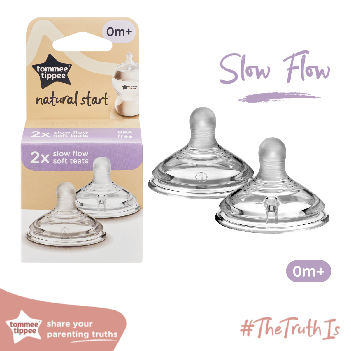 TOMMEE TIPPEE Natural Start Soft Teats