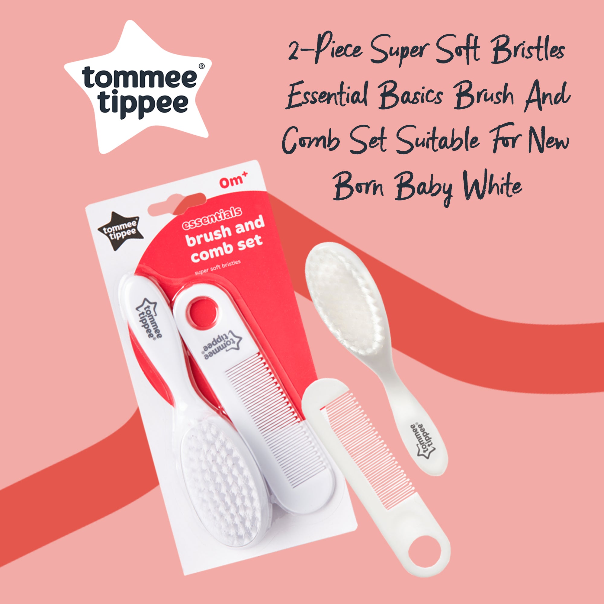 TOMMEE TIPPEE Essential Brush & Comb Set