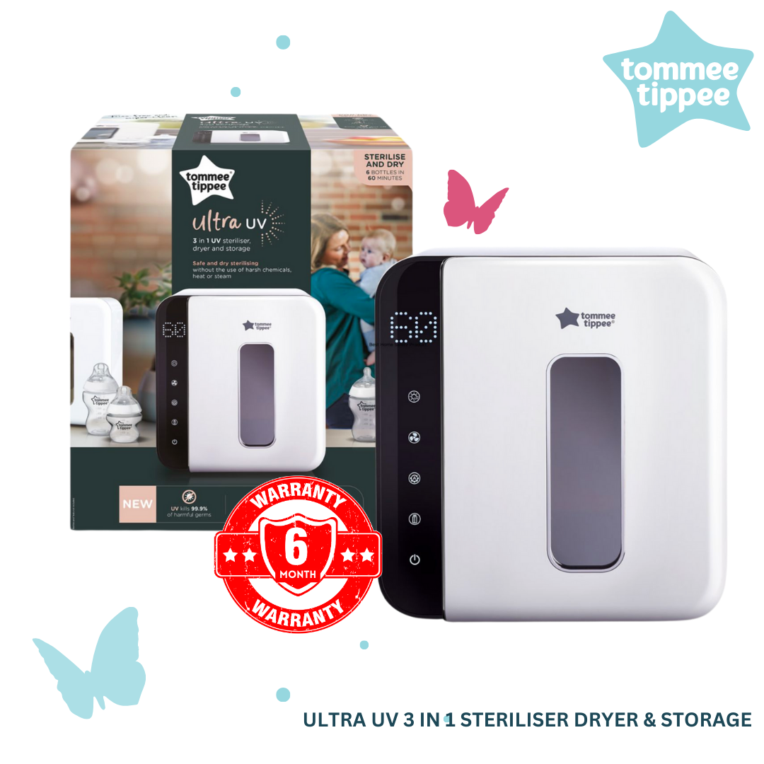 TOMMEE TIPPEE Ultra UV 3 in 1 UV Sterilizer, Dryer & Storage
