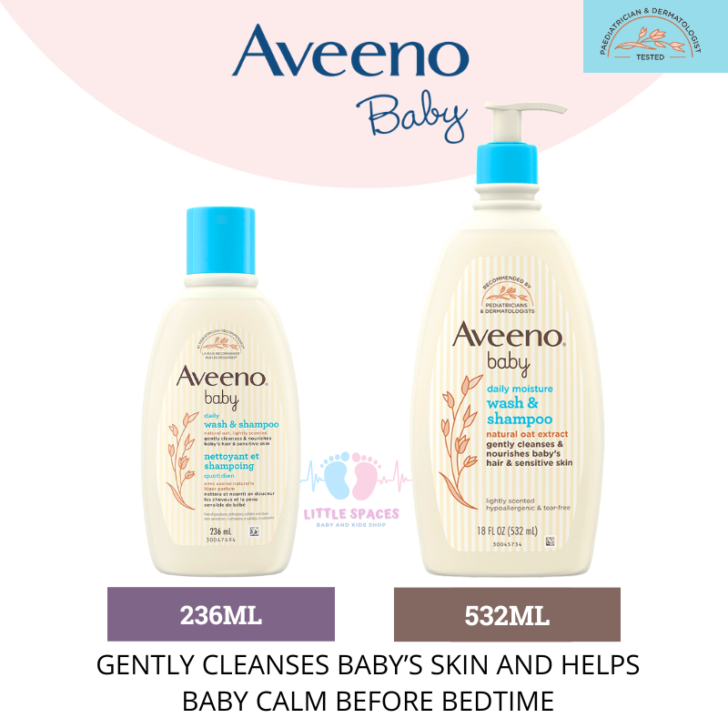 Aveeno Baby Daily Wash & Shampoo With Natural Oat Extract
