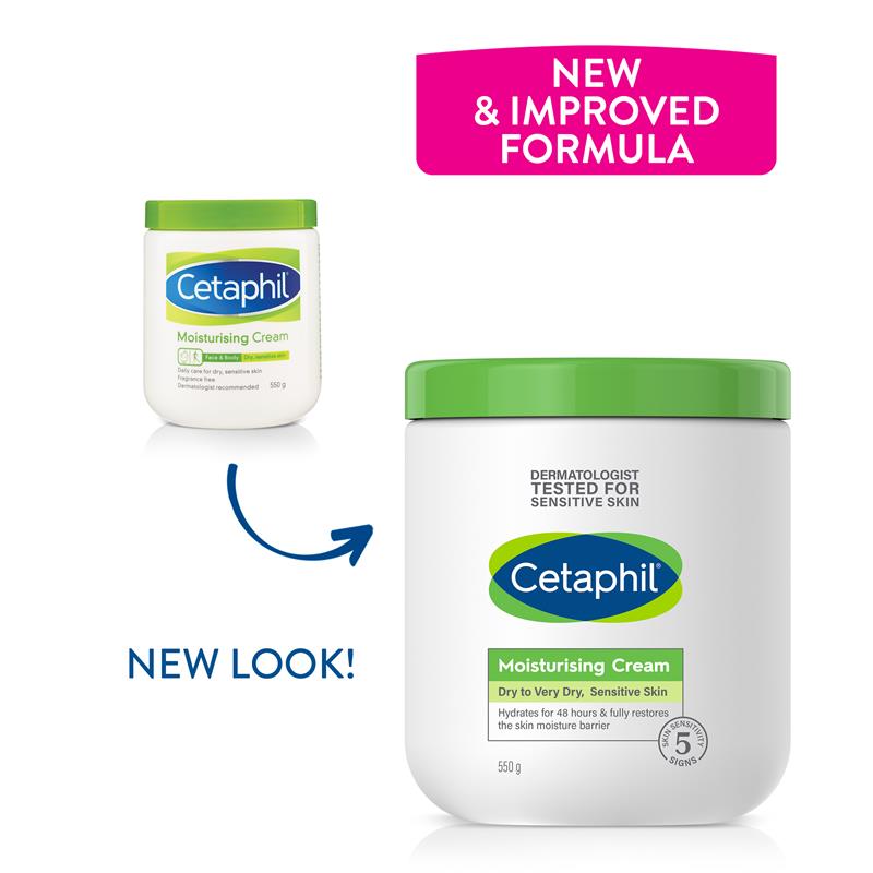 Cetaphil Moisturising Cream - Dry To Very Dry, Sensitive Skin (℞)