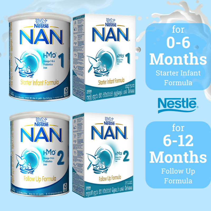 NAN HMO Milk Formula For Babies 0-12 Months