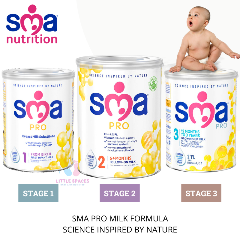 SMA PRO Milk Formula From Birth To 3 Years