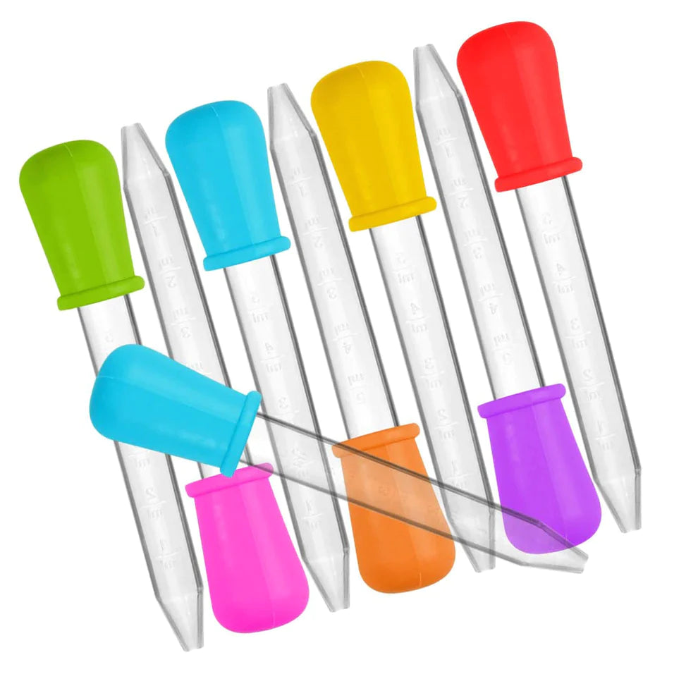 Silicon & Plastic Medicine Dropper For Babies