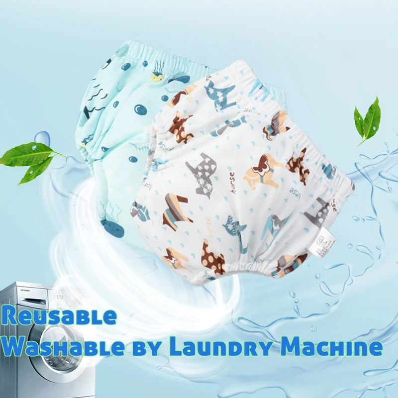 Reusable Nappy with 6 Absorption Layer