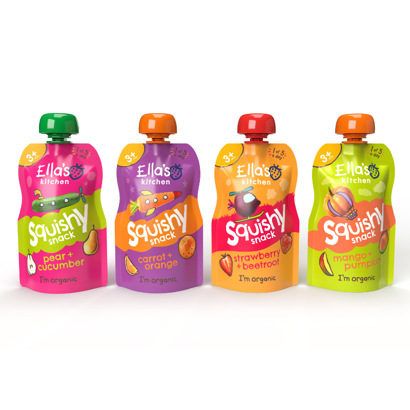 Ella's Kitchen Organic Squishy Snack 3Y+