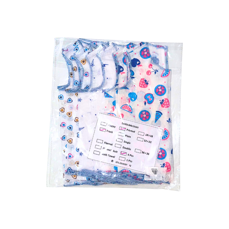 Twinkle Baby Frock 6Pcs Pack