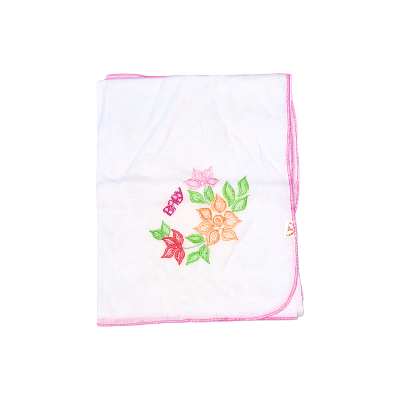 Embroidered Newborn Baby Towel 100% Pure Cotton 36*36
