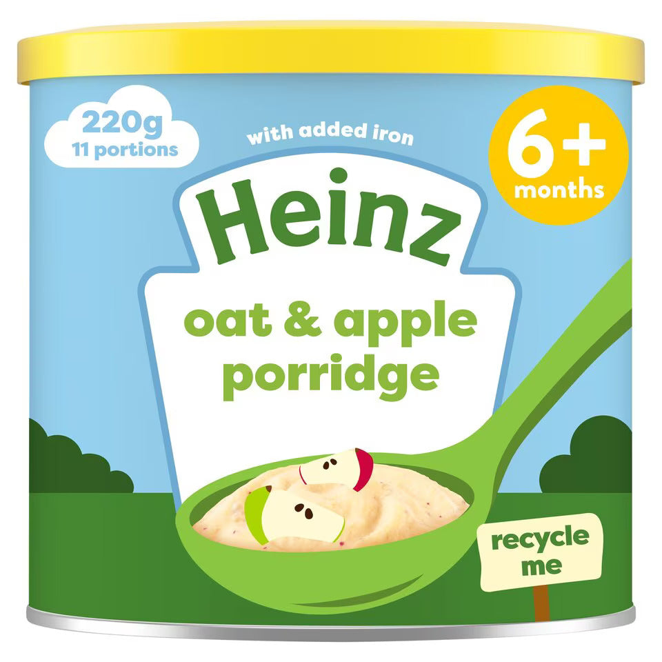 Heinz Oat & Apple Porridge For 6+ Months Baby