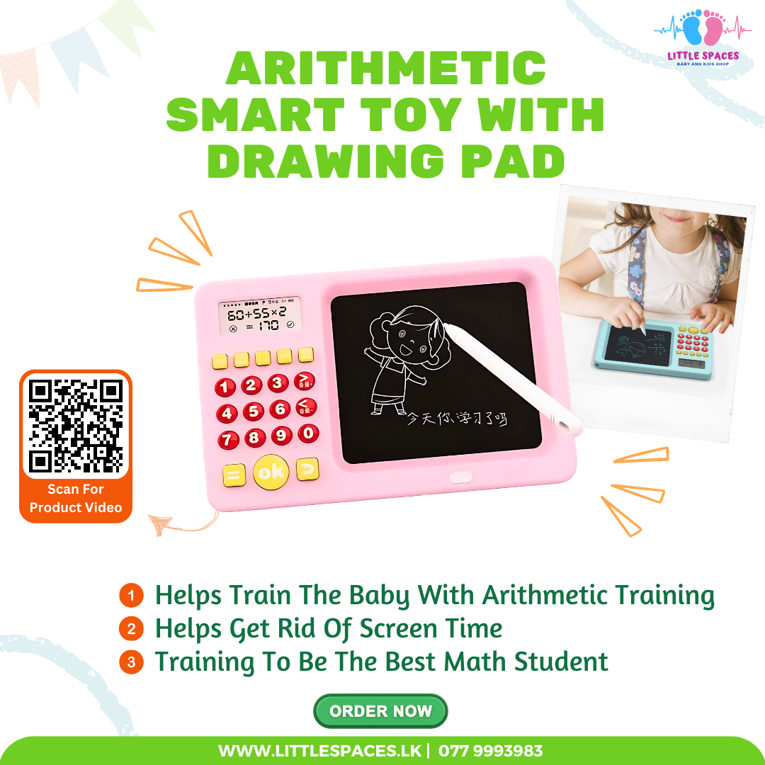 Kids Arithmetic Smart Toy With Writing Pad - Smart Learning Kids Choice