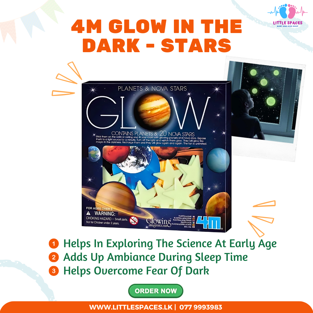 4M Glow In Dark Planets & Nova Stars