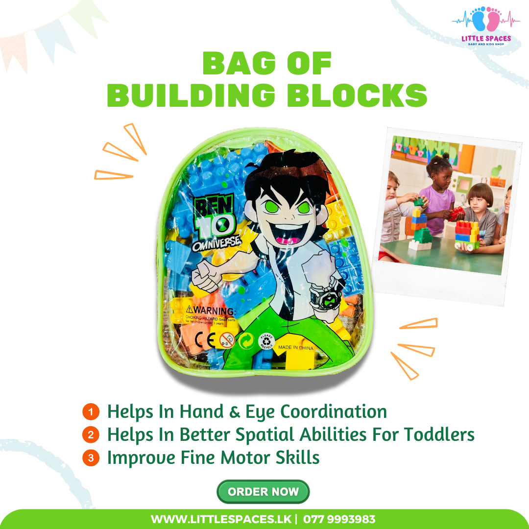 Bag Of Building Blocks - Creativity Toy