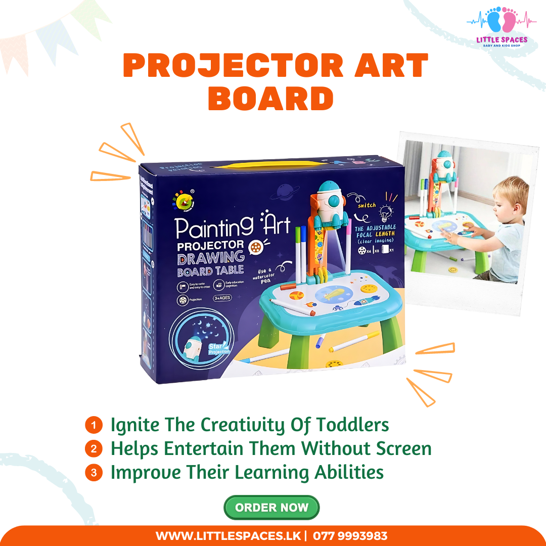 Projection Painting Art Board Table For Little Ones - Creativity Board