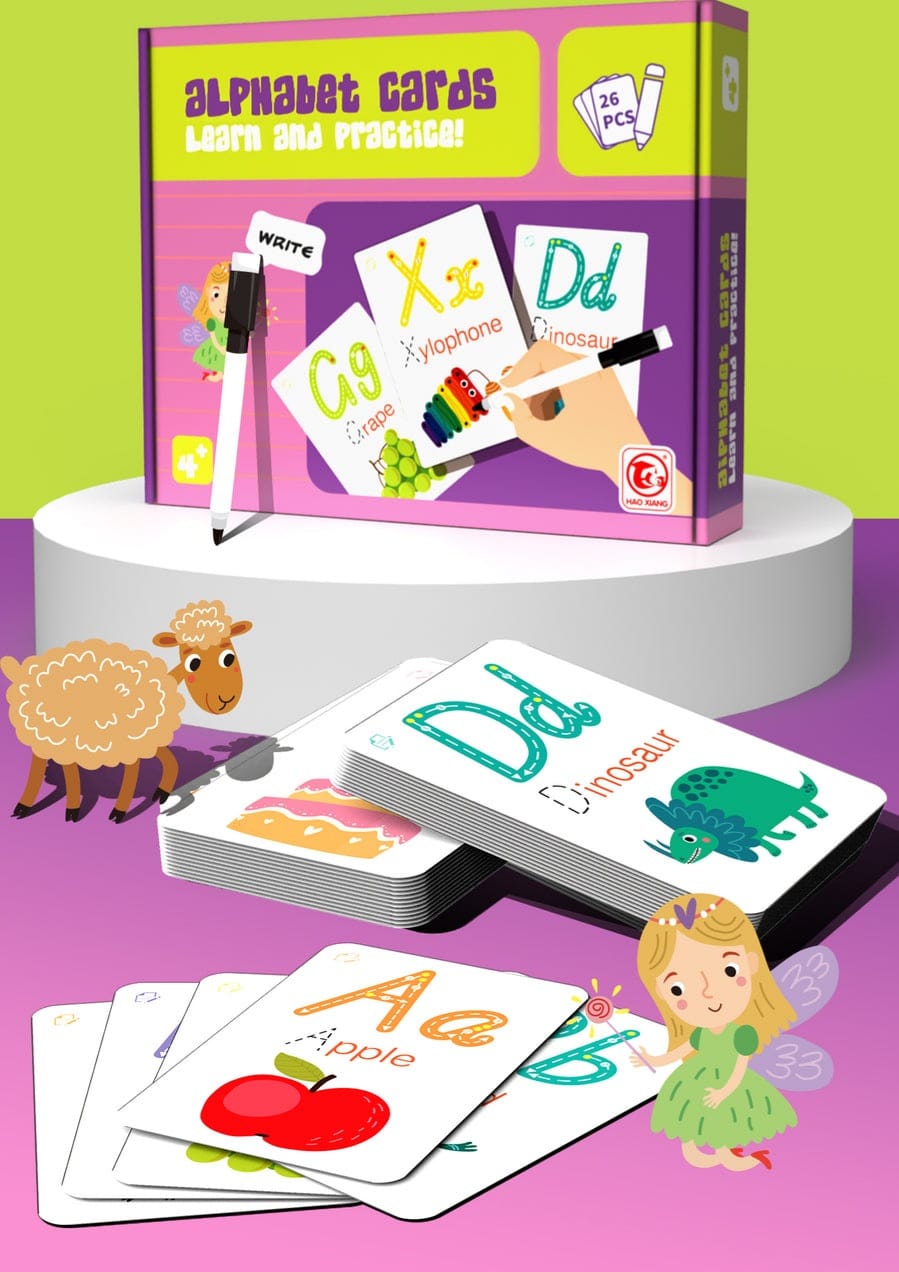 Learn And Practice To Write - Early Education Learning Cards