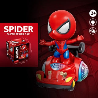 Superhero Car Toy - With Music and Light For Sensory Skills