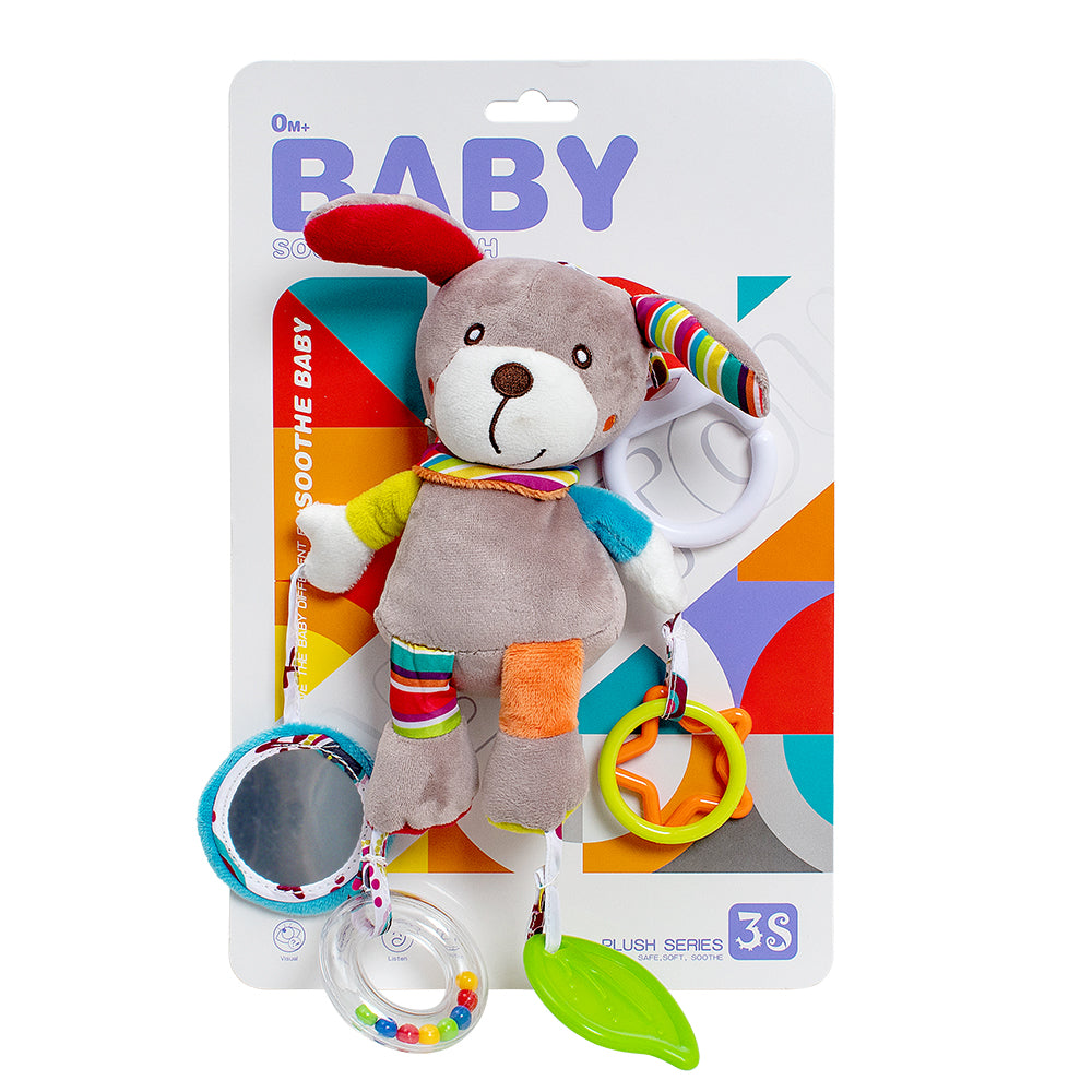 3S Brand Cot Hanging Toy Rattle With Teether