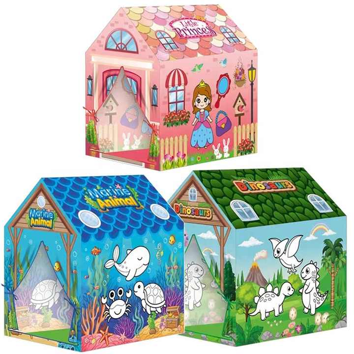 DIY Tent house For Kids - Educational Play House