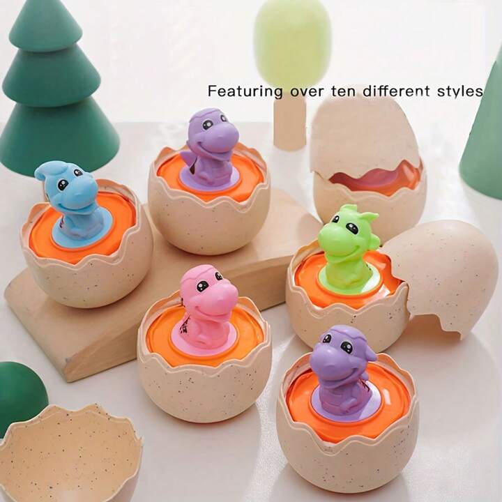 Surprise Dinosaur Egg Toy - Press And Go Dino Toy