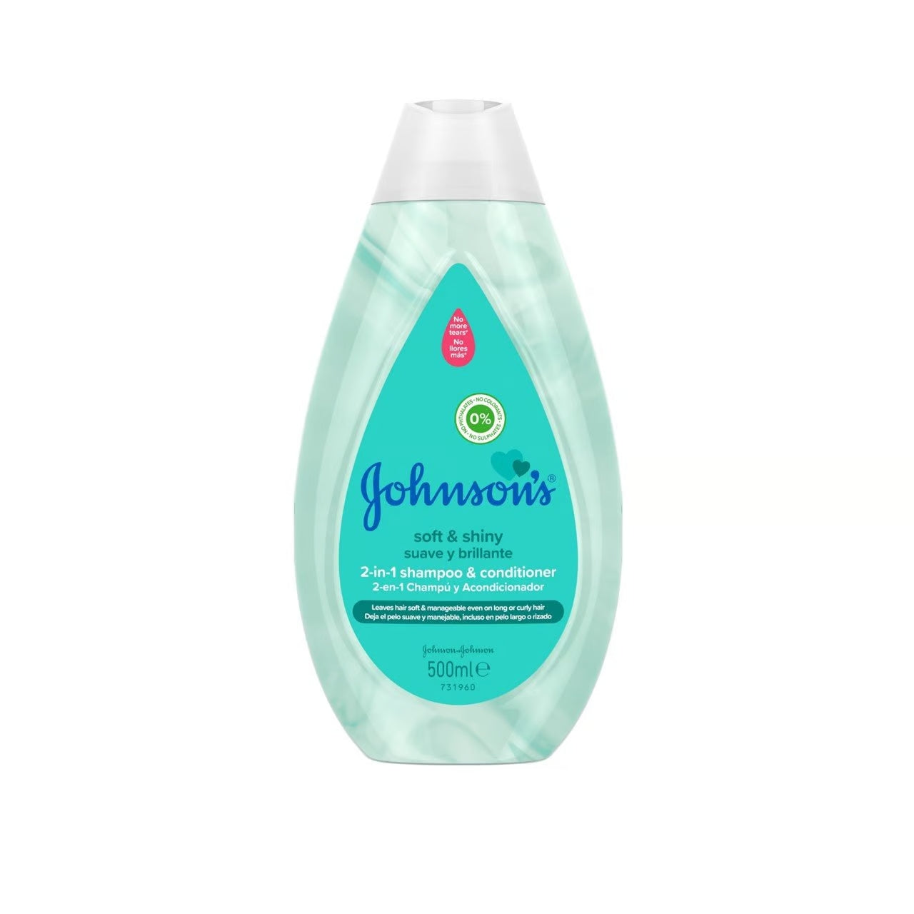 Johnson's Baby Soft & Shiny 2-in1 Shampoo & Conditioner