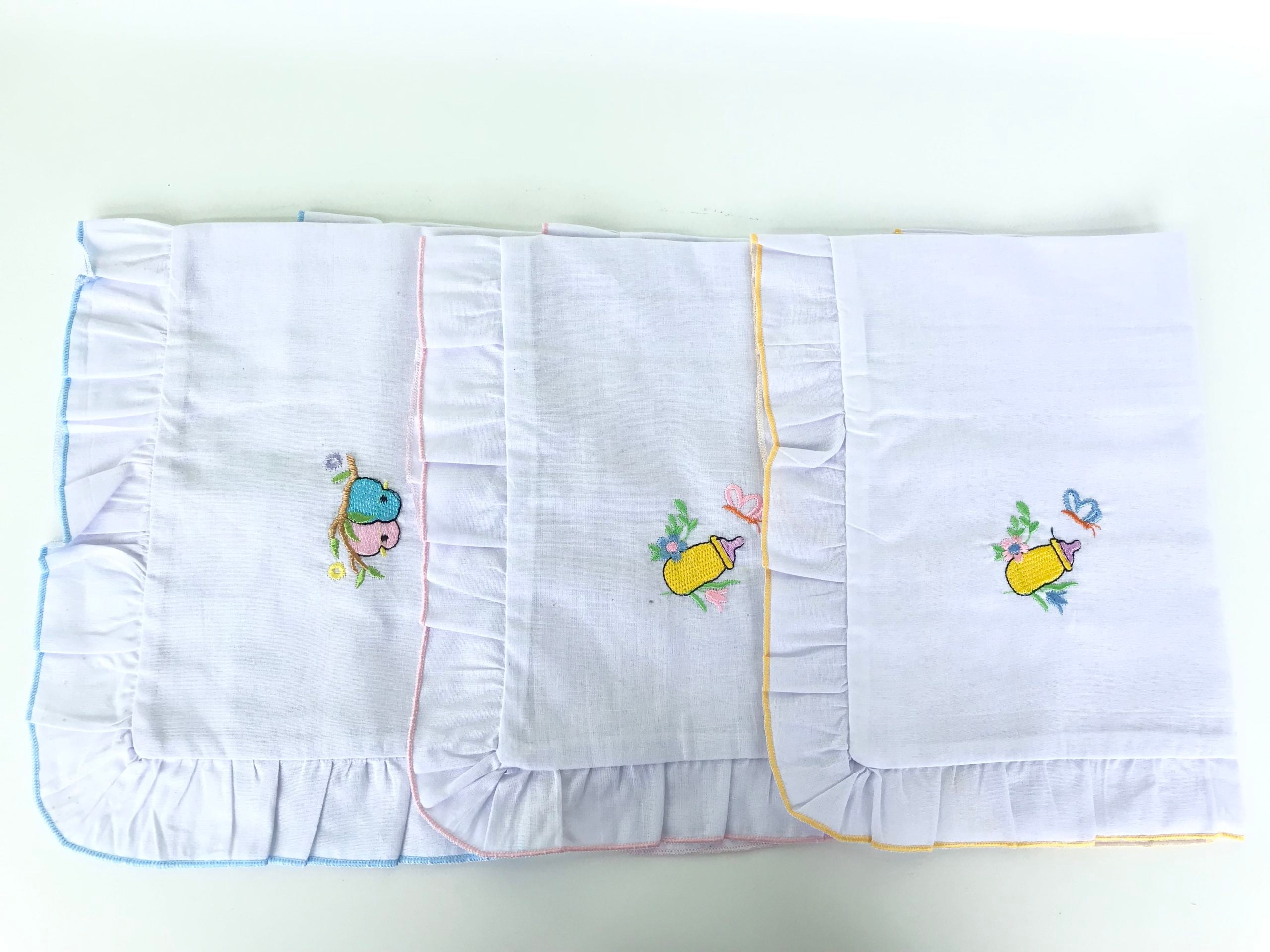 Baby Pillow Cover - Embroidered