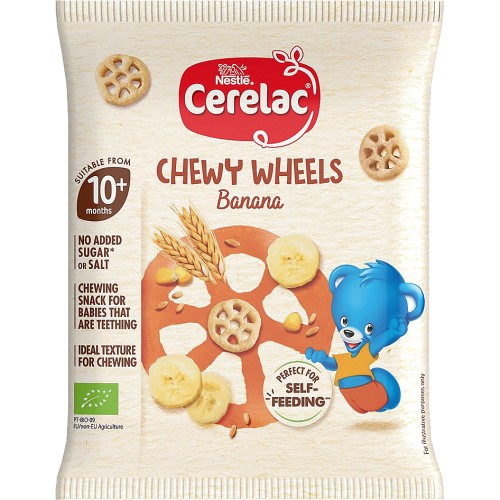 Nestle Cerelac® Chewy Wheels For 10M+ Baby