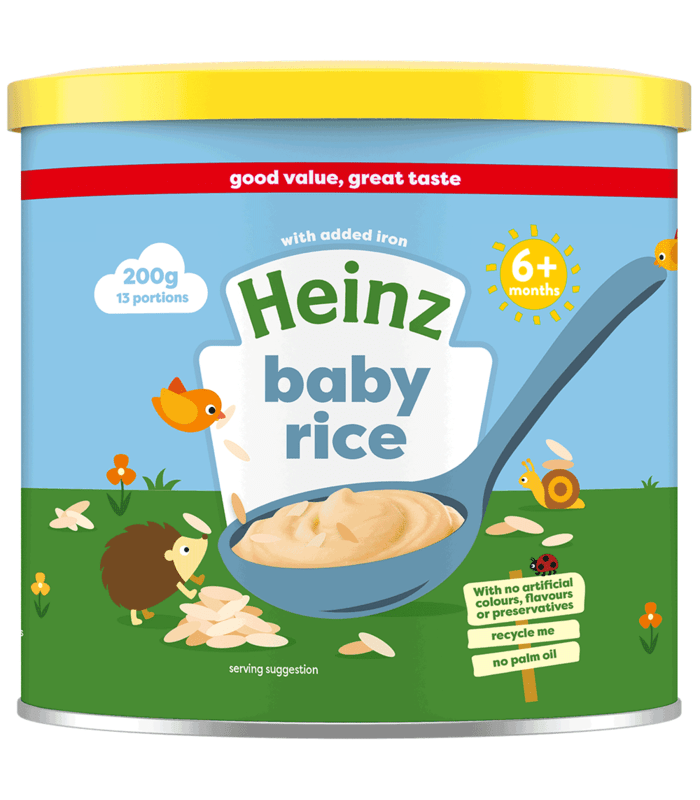 Heinz Baby Rice For 6+ Months Baby