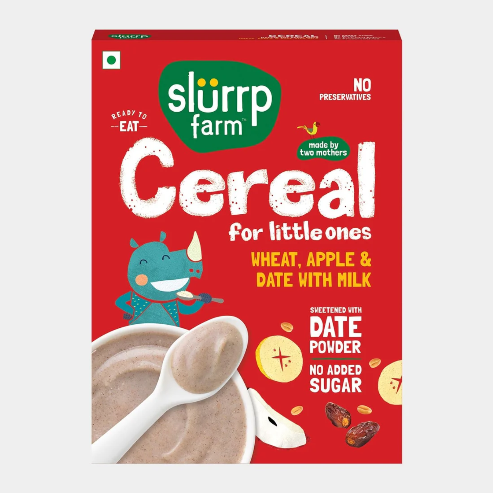 Slurrp Farm Wheat, Apple & Date With Milk